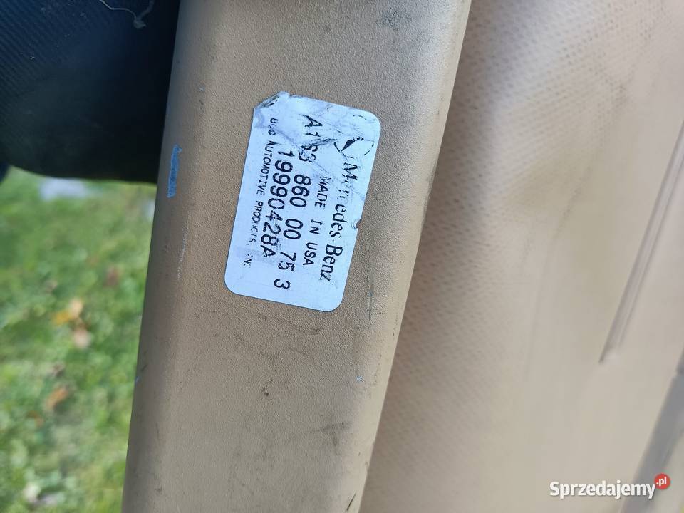 Mercedes w163 ML roleta beżowa Stargard