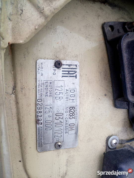 Fiat 125speciale z klimatyzacja import z Wloch Wrocław sprzedam