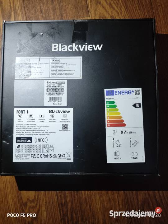 Nowy Smartfon Blackview Fort1 łódzkie Łódź