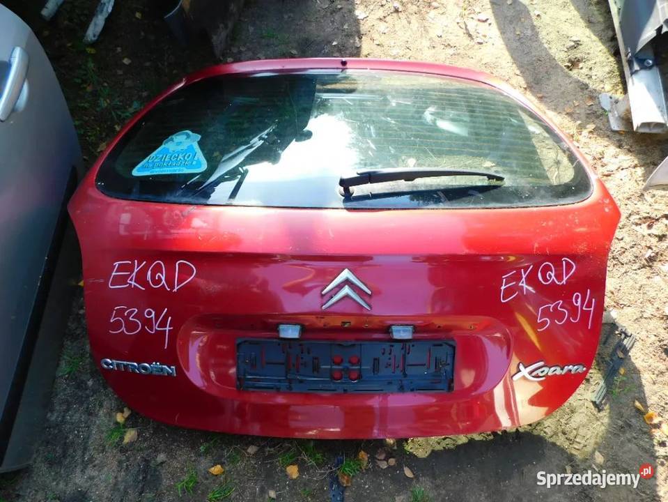 citroen xsara picaso klapa kolor EKQD 5394 śląskie Żory