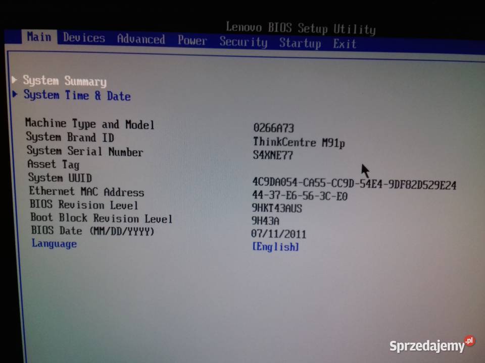 SFF lenovo M91p i32100 31Ghz DDR3 4GB Nettop kujawsko-pomorskie sprzedam