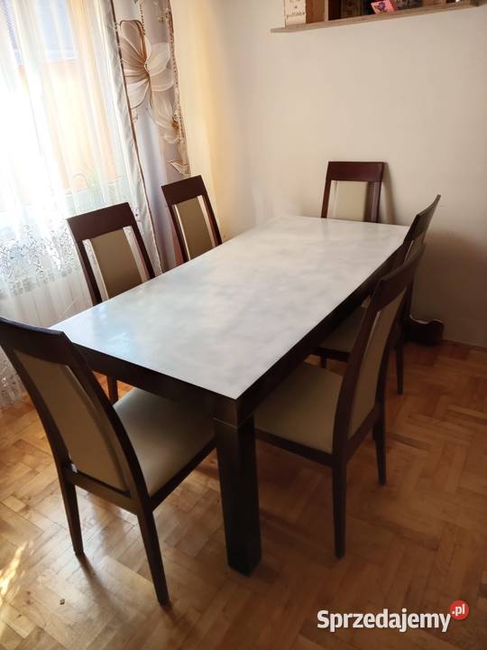 Stół 6 krzeseł stan Radom