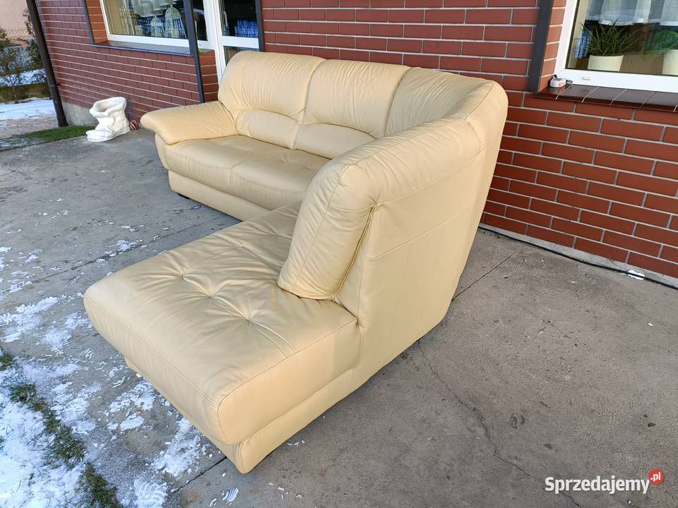 Sprzedam narożnik ze skóry Konin sprzedam