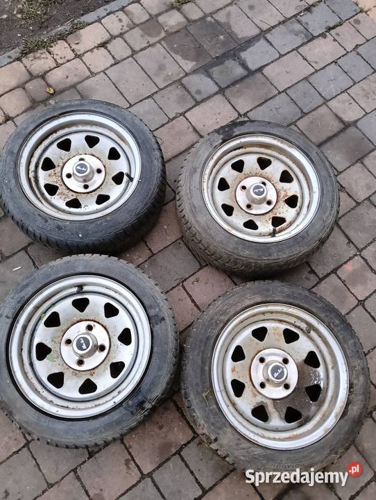 Mangels Felgi 4x100 Opel Manta ascona BMW E30 stalowe Wiązów