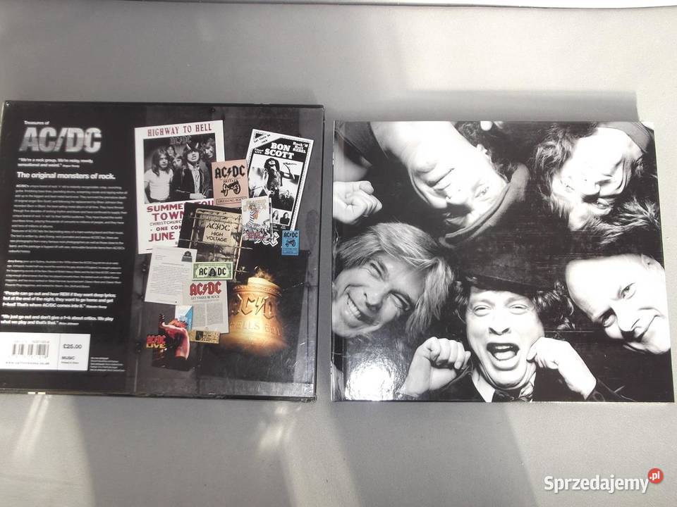 Album ilustrowany ACDC historia grupy Pisz
