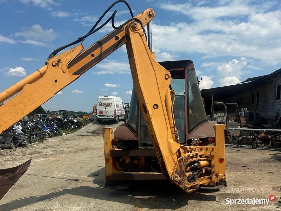 Koparko Ładowarka CASE 580K Turbo Wysów Kabina Tymowa