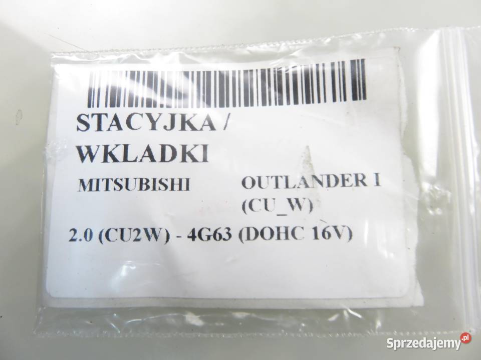 STACYJKA WKŁADKI MITSUBISHI OUTLANDER I CUW sprzedam