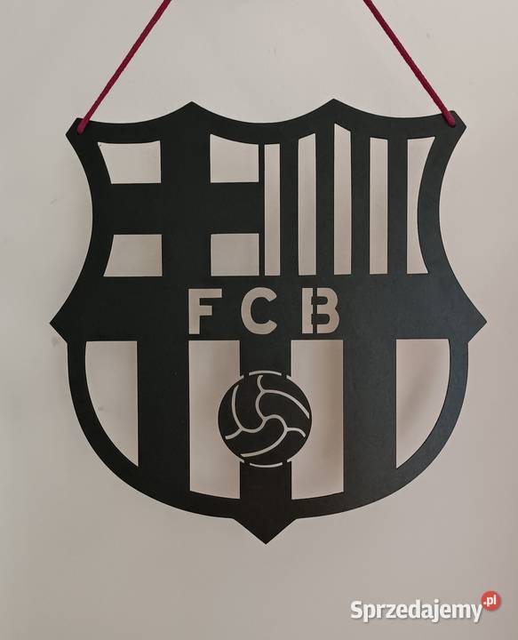 Herb FC Barcelona dekoracja ścienna kujawsko-pomorskie Grudziądz sprzedam