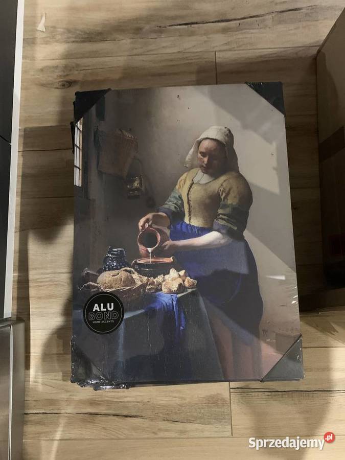 Obraz Mleczarka 55 X 40 Rama z Alu Dibond Stalowa Wola