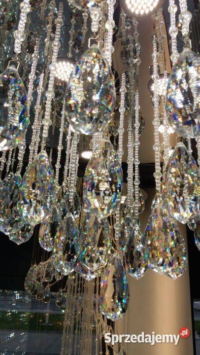 Gigant Kryształowy Plafon kryształowy żyrandol