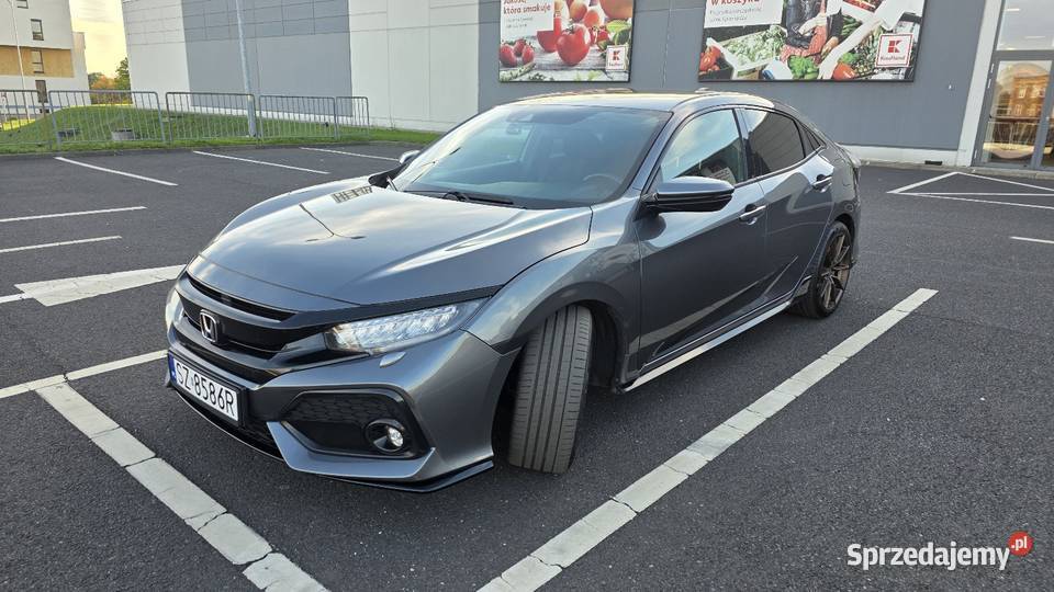 Honda Civic Sport 15 182 manual dużym serwisie wspomaganie kierownicy śląskie Zabrze sprzedam