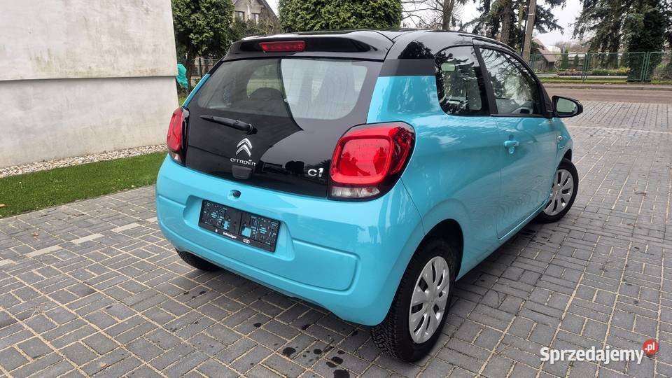 Citroen C1 Klima Czarny Dach 1 Właściciel Silnik gniazdo AUX Elbląg sprzedam
