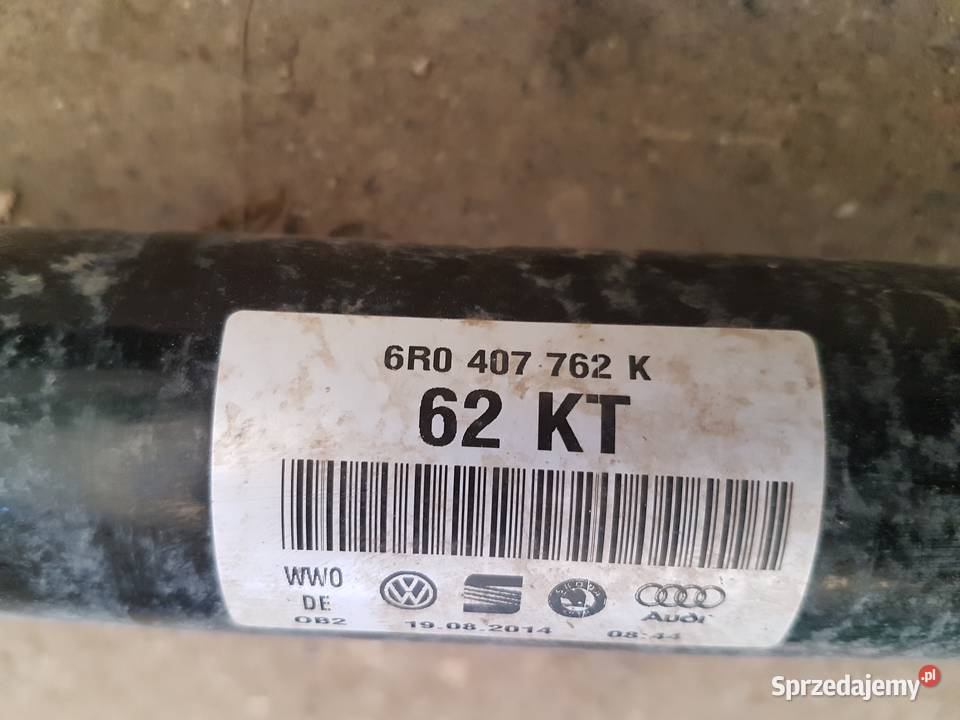 SKODA RAPID 12 TSI POLOS PRAWA LEWA PRZEGUB Turek