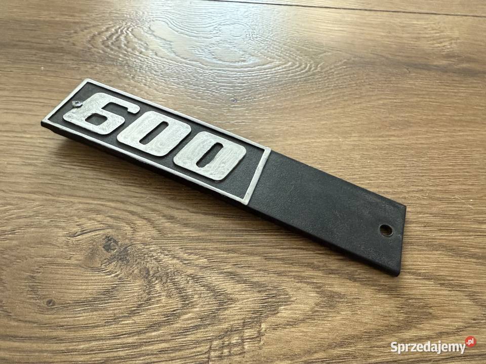 Emblemat na tylną klapę 600 Fiat 126