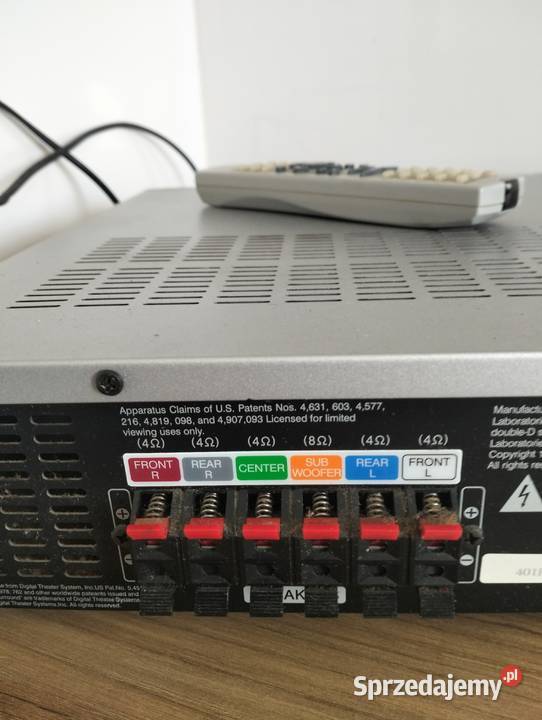 Amplituner z odtwarzaczem DVD LG LHD6230 retro