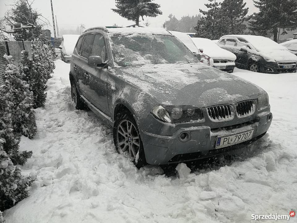 BMW X3 30 Dizel Skóra Uszkodzona pompa paliwa