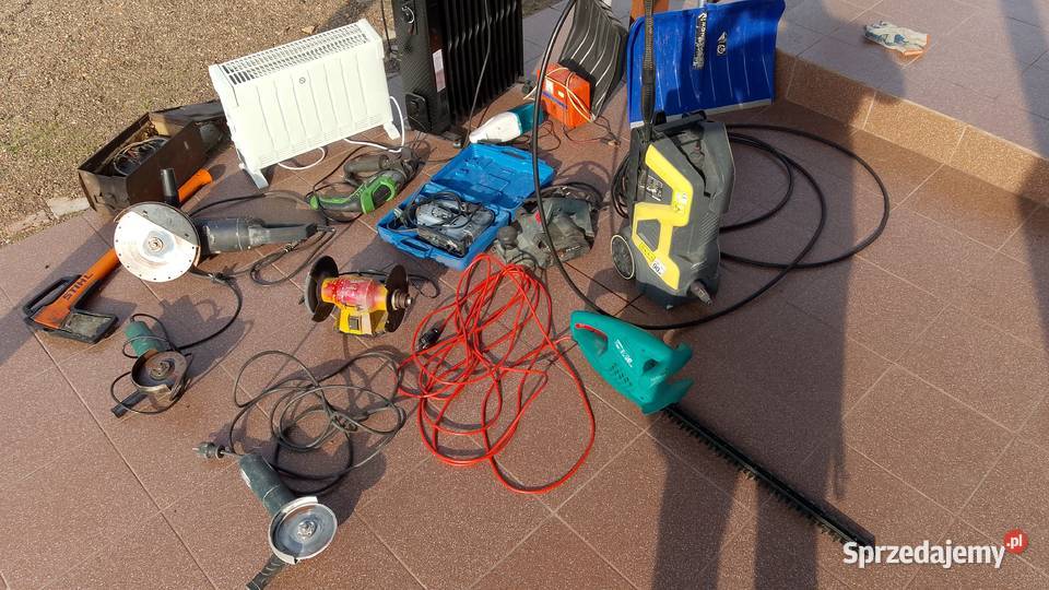 Wyprzedaż garażowa narzędzia i inne rzeczy Gajewo
