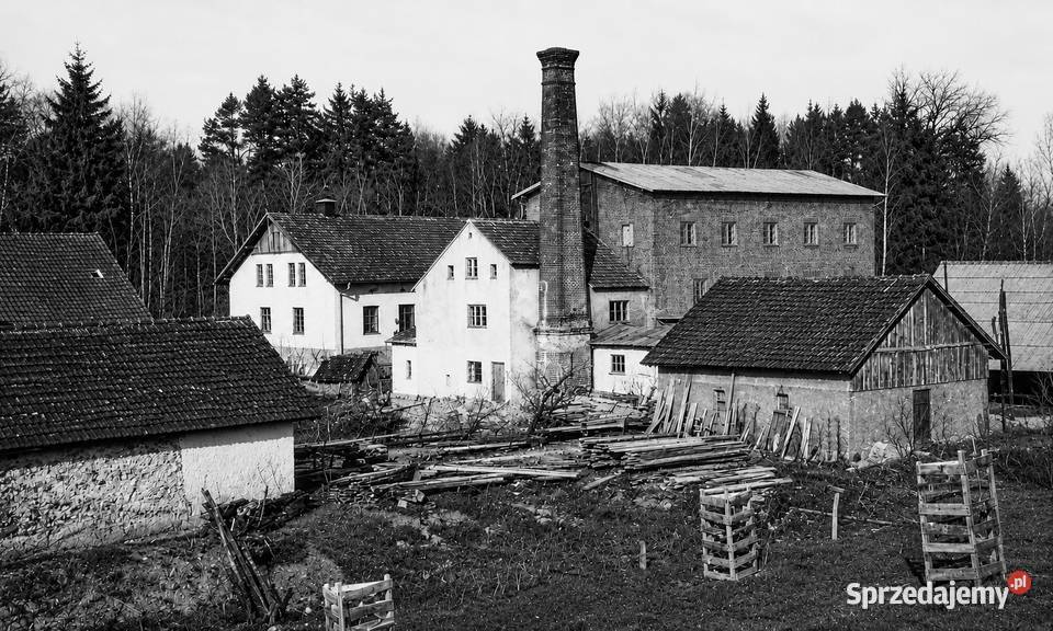 HISTORYCZNY MŁYN Z POTENCJAŁEM NA WARMII   2ha prąd warmińsko-mazurskie Krzewno sprzedam