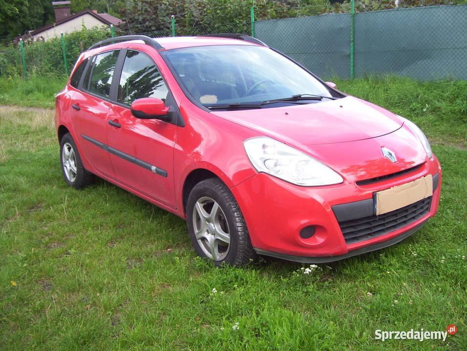 Ładny Krajowy RENAULT Clio III Grandtour 2011 r blokada skrzyni biegów Samochody osobowe Katowice