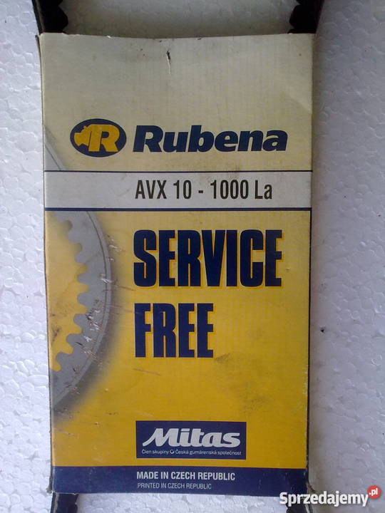Pasek klinowy Rubena AVX 10 1000 La Fiat Ford