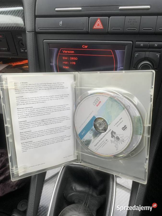 Radio RNSE Audi Navigation Plus Z Mapami Stan Siedlce