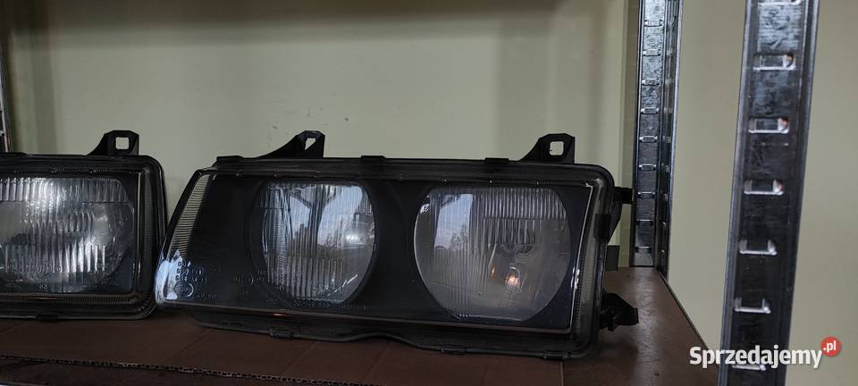 BMW E36 Lampy HELLA Compact Reflektory komplet Lampy przednie Częstochowa sprzedam