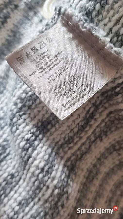 Żakiet dzianinowy damski rozmiar L XL rękaw Rozmiar 42(XL) Lublin