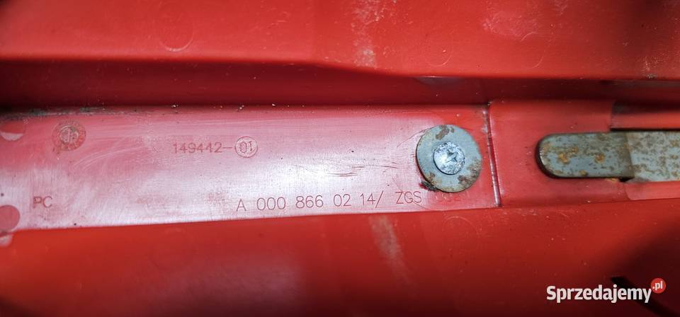 Mocowanie gaśnicy mercedes w210 0008660214 Części samochodowe wielkopolskie sprzedam