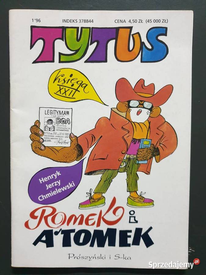 Tytus Romek i ATomek księga XXII wyd1 1996 Gdynia