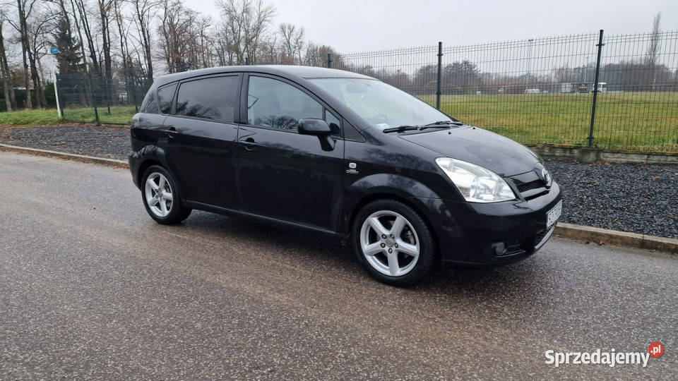 Toyota Corolla Verso 22 D4D 7osobowy 2006r 211 łódzkie Pabianice