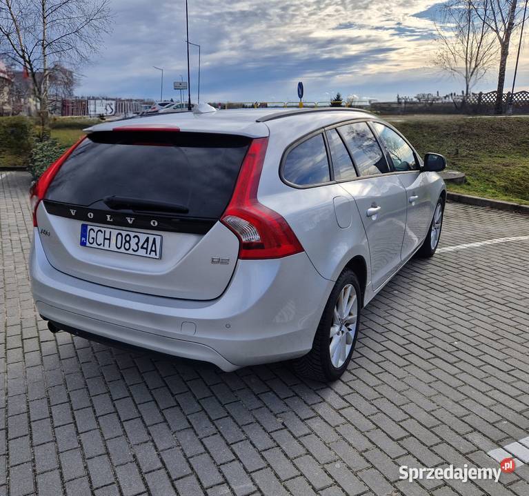 Volvo V60 D2 Geartronic Powershift Edition Rok produkcji 2014 Chojnice