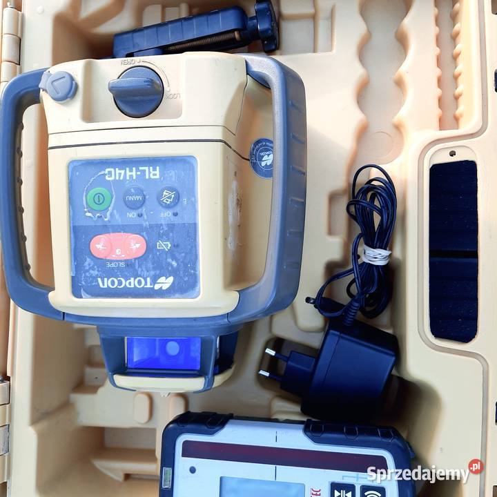TOPCON NIWELATOR LASEROWY RLH4C detektor zestaw Pozostałe Gaszowice