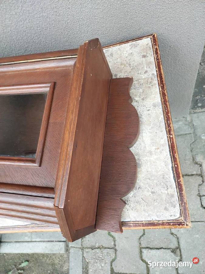 Szafka obudowa starego zegara witrynka Tczew sprzedam