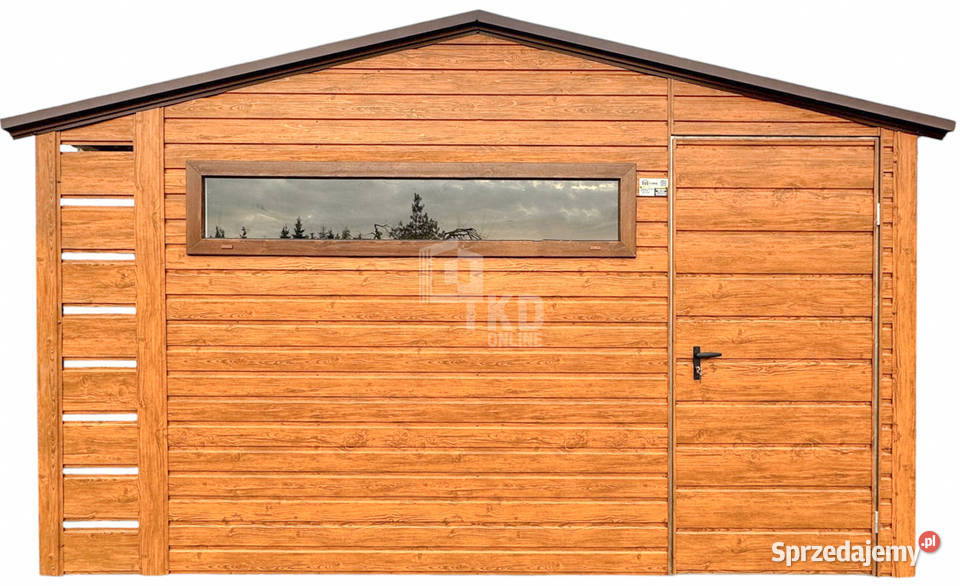 Schowek domek ogrodowy 35x3m wiata 05m drzwi Cieszyn