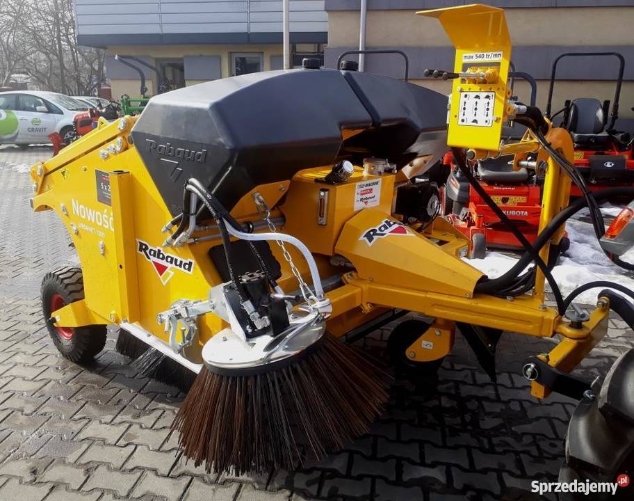 Zamiatarka komunalna RABAUD URBANET 1500 Pozostałe