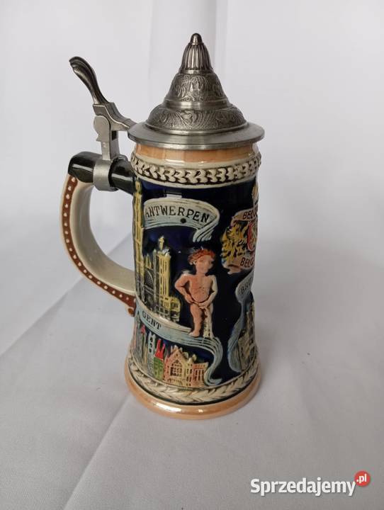 KUFEL CERAMICZNY KOLEKCJONERSKI BELGIA Pozostałe sprzedam