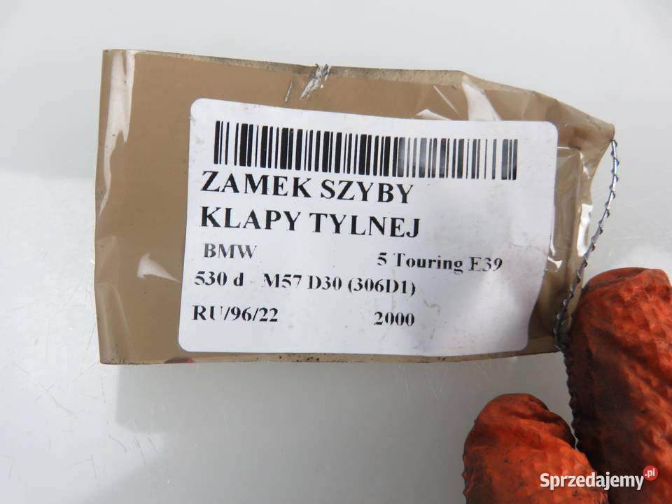 ZAMEK SZYBY KLAPY BMW 5 E39 8384069 8238469