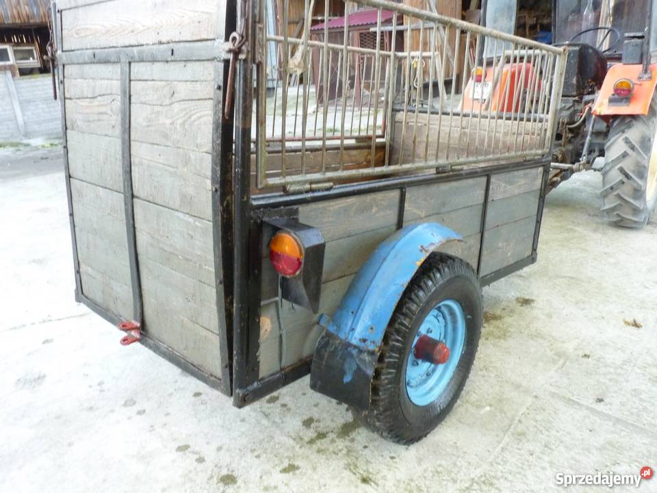 Wózek do przewozu trzody chlewnejbydła drewna