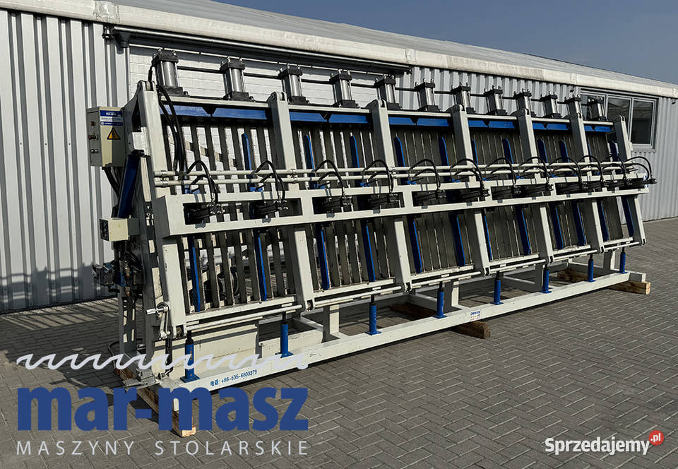 Prasa montażowa hydrauliczna do klejenia drewna Sierakowska Huta