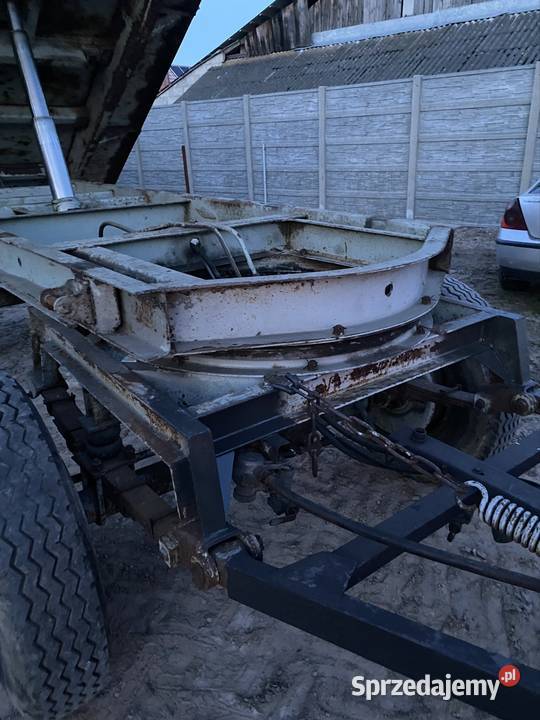 Przyczepa wywrotka D55 Sanok 3 stronny kiper SaMasz Maszyny rolnicze Bodzentyn