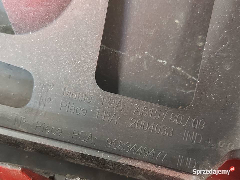 CITROEN DS3 12r zderzak przód 9687534777 Kielce sprzedam