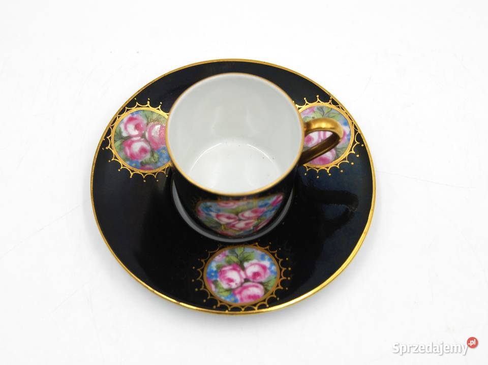 Porcelana Fraureuth Saksonia zestaw duo wielkopolskie Poznań