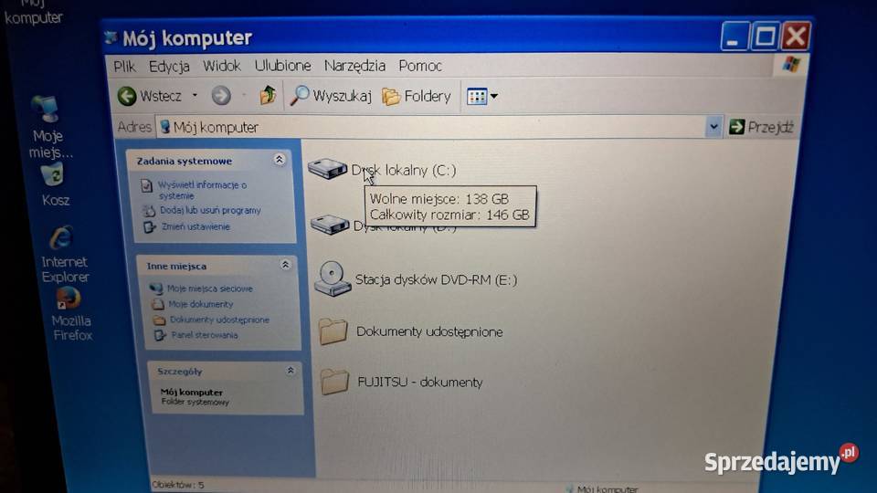 Laptop FujitsuSiemens LifeBook C1320D 500GB mazowieckie Warszawa sprzedam