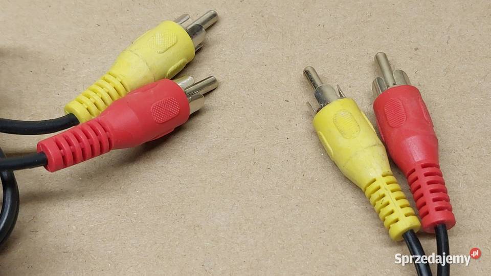 KABEL PRZEDŁUŻACZ 2X RCA NA 2X RCA CINCH MĘSKI