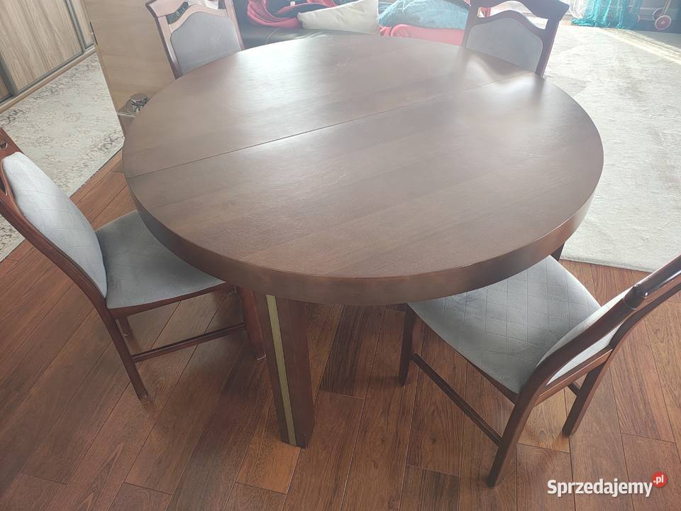 Stół okrągły rozkladany Lublin sprzedam