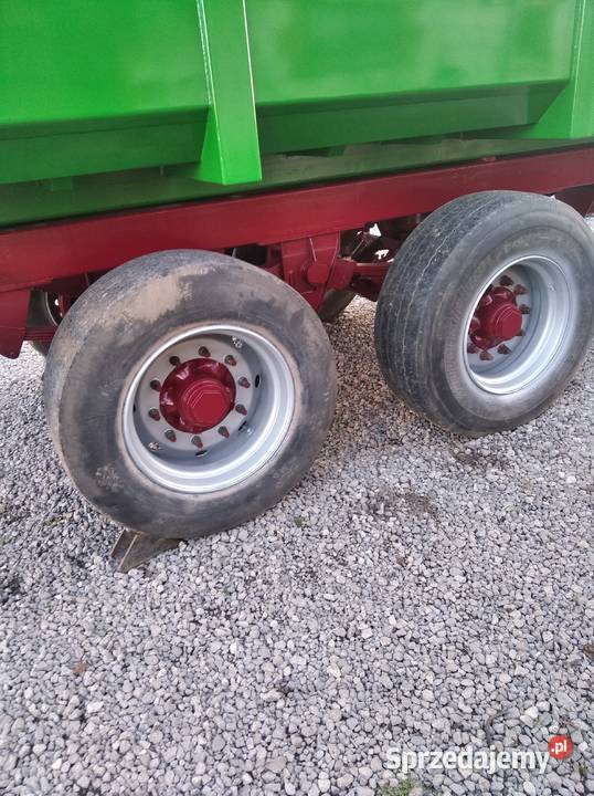 Tandem 16 ton nowa zabudowa Pronar Przyczepy rolnicze lubelskie Źrebce