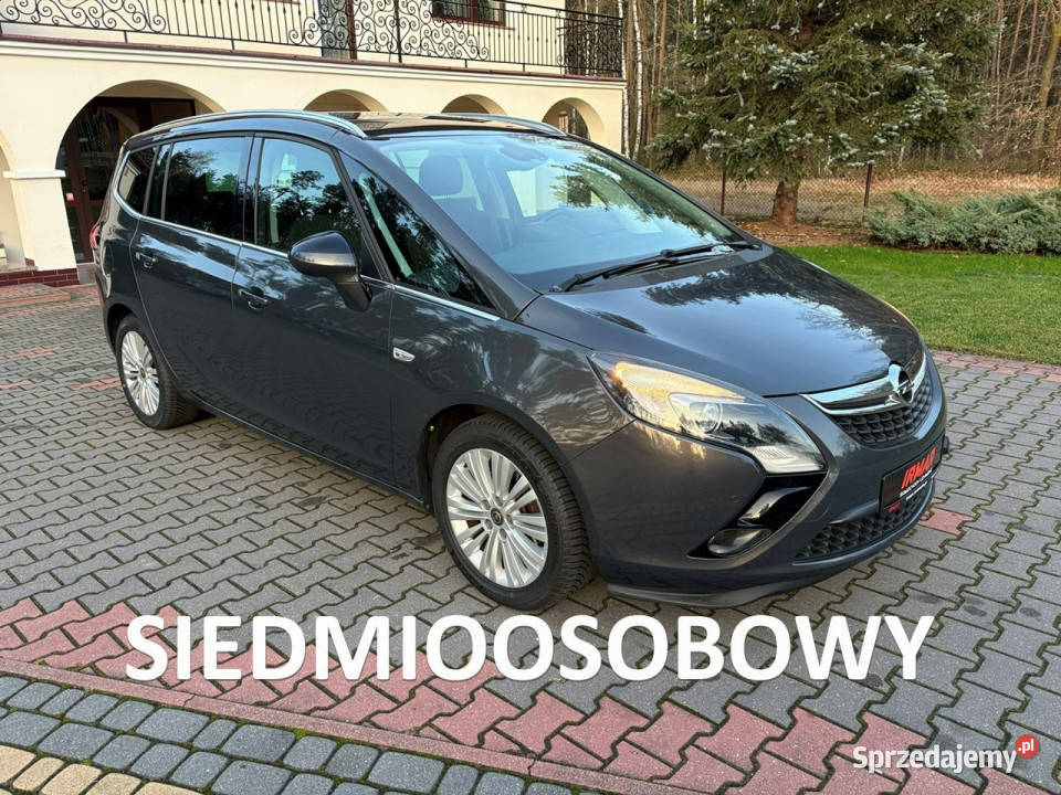 Opel Zafira 14 140 7 foteli Kamera cofania Nowe isofix mazowieckie