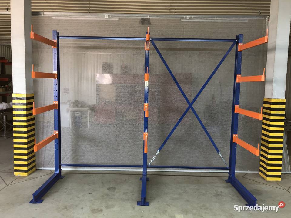 Regał magazynowy dłużycowy wspornikowy Zabrze