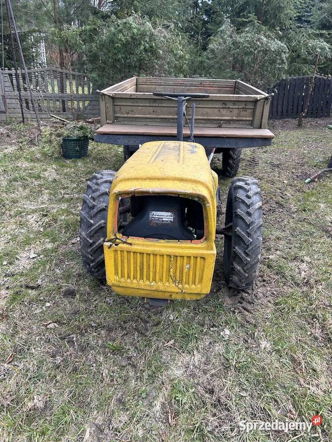 Traktorek 4x4 z paka