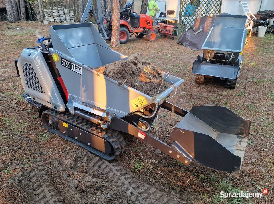 Wynajem Wozidło samozaładowcze gąsienicowe